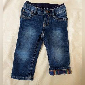 Gap Kids Lined Pants / Jeans size 12-18 months